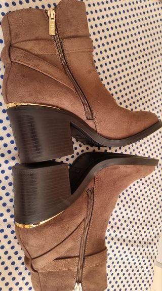 Botines Xti Marrones Talla 39 nuevos