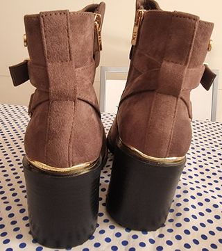 Botines Xti Marrones Talla 39 nuevos