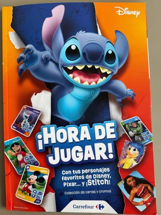 Cromos Carrefour Disney Stitch