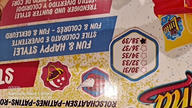 Patines Soy Luna Disney Talla EU 38/39