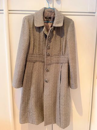 Abrigo Mango Gris
