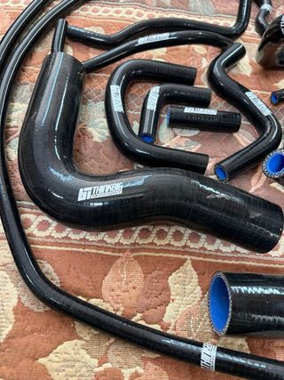 Kit Mangueras Radiador Silicona Negro