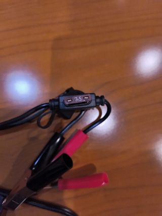 Cable con fusible para batería moto
