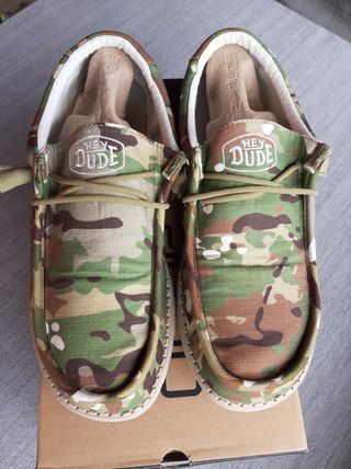 Scarpe Hey Dude Camouflage N. 43