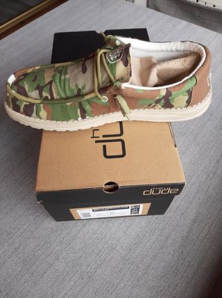 Scarpe Hey Dude Camouflage N. 43