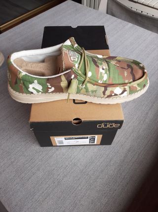 Scarpe Hey Dude Camouflage N. 43