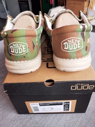 Scarpe Hey Dude Camouflage N. 43