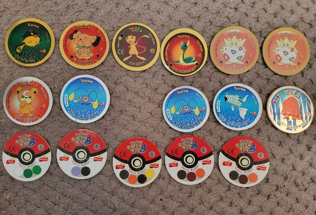Tazos Pokémon Gigantazos