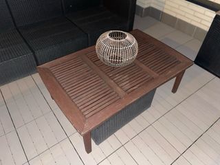 Mesa de centro madera terraza/jardín