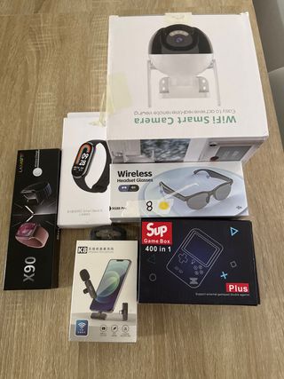 Lote Xiaomi: Smart Band, Cámara WiFi, Auriculares