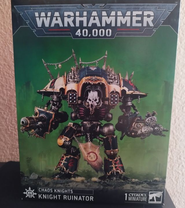 Warhammer 40,000 Knight Ruinator Nuevo
