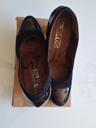 Zapatos salón Pitillos Talla 38 Tacón 8,5cm