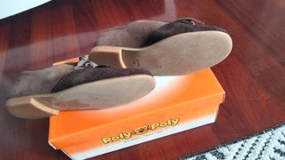 Zapato blucher niña marrón