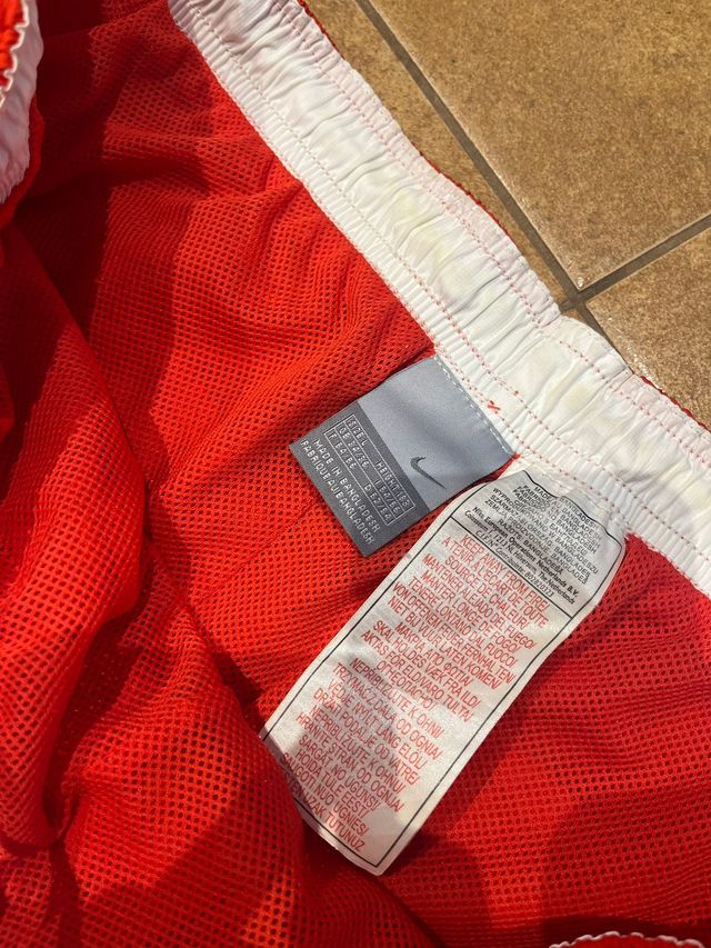Shorts Nike Rojos Vintage