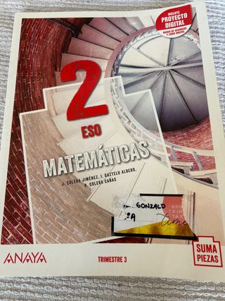 2 eso Anaya matemáticas 3 trimestre