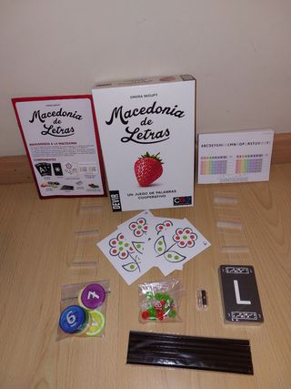 JUEGO DE MESA - Macedonia de Letras - FAMILIAR