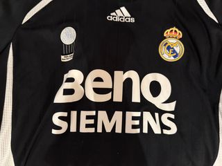 Camiseta Real Madrid 06/07 Adidas Negra