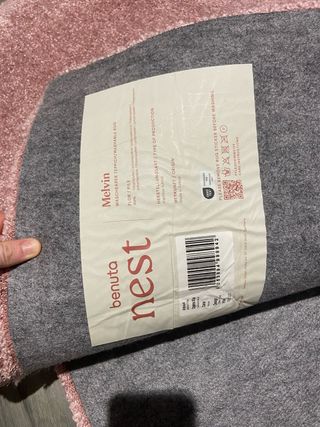 Alfombra Benuta Melvin Rosa Lavable 200x250