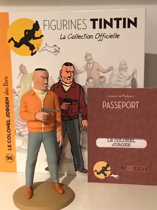 Figura Tintin Coronel Jorgen
