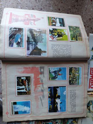 Álbum de Cromos Caballeros y Castillos