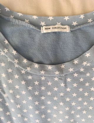 Sudadera azul con estrellas New Collection