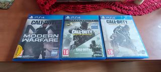 Lote de 3 Calle Of Duty