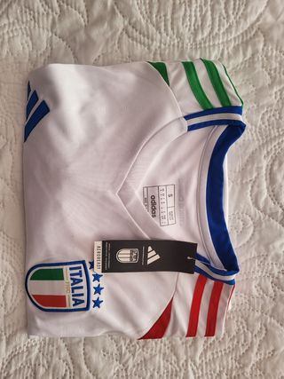 Camiseta Italia x Corteiz Adidas Blanca