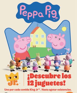 Juguetes Peppa Pig King Jr.