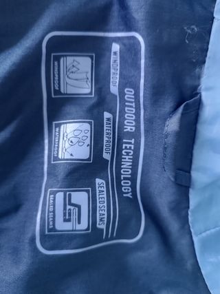 Chaqueta de trekking morado
