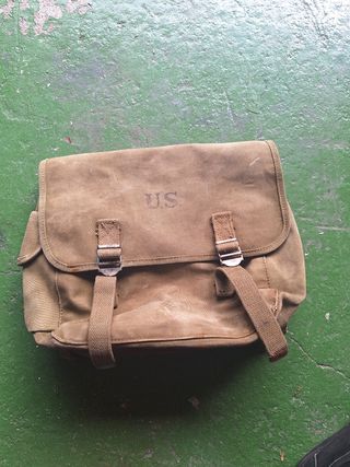 Bolsa militar U.S. Army original 1943 Musette Bag 