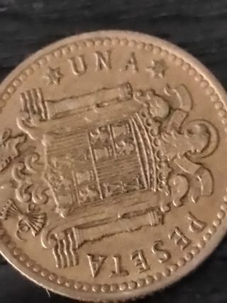 Moneda Una Peseta