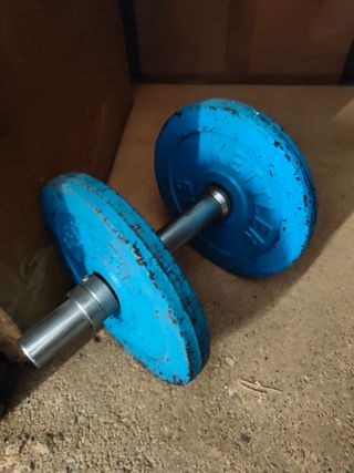 Mancuerna 5kg Azul