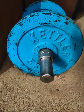 Mancuerna 5kg Azul