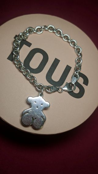 Pulsera Tous Oso Plata