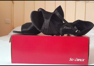 Zapatos de baile So Danca negros talla 36