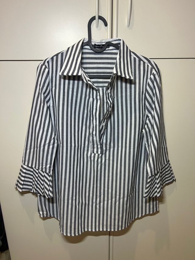 Camicia elegante a righe donna