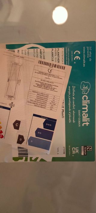 Balconera PVC 70 x 220 cm oscilobatiente.