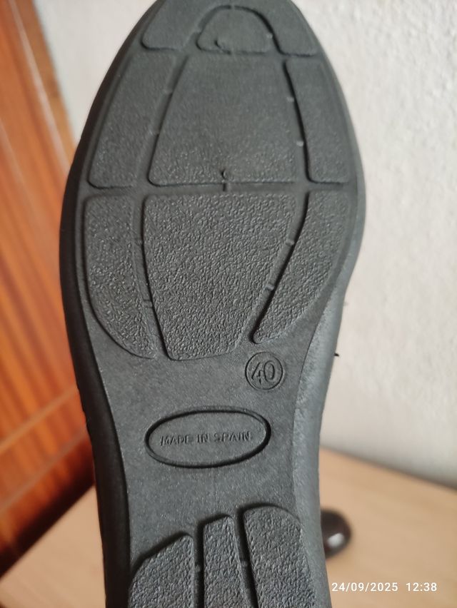 Zapatos planos mujer marrones