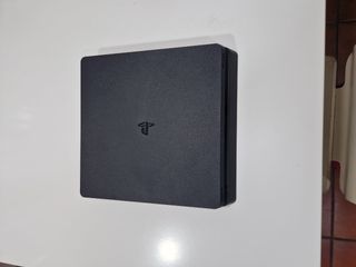 Consola PS4 Slim 1TB Negra,Con 2 mandos y 7 juegos