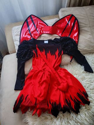 Disfraz Diablesa con Alas