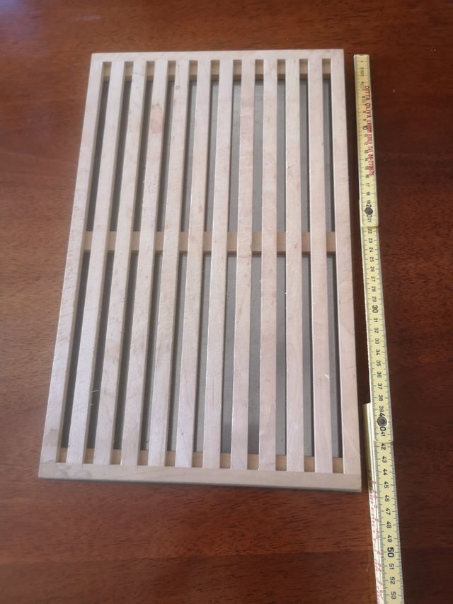 Tagliere per pane con vassoio raccogli-briciole