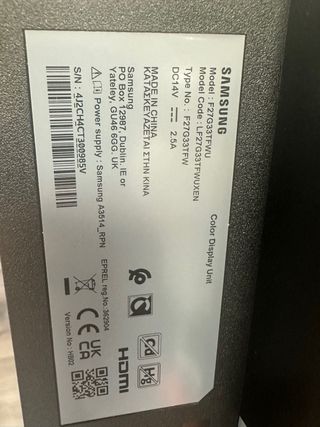 amsung Odyssey G3 27/Full HD/VA/144 Hz/1 #300985