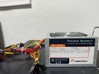 Fuente alimentación Hiditec PSX 470W