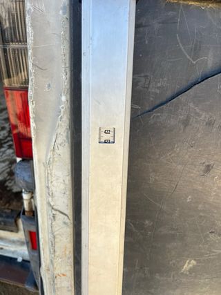 Mira topográfica para construcción