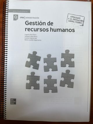 Libro Gestión de Recursos Humanos CFGS