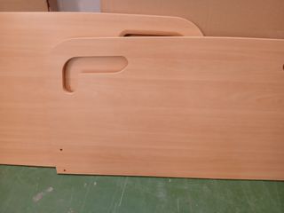 Cabecero y Piecero Cama Articulada Madera 90 cm