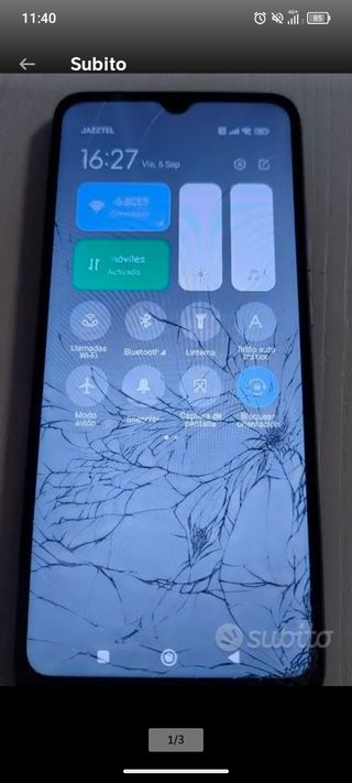 Xiaomi Redmi 10C Blu con scatola e cavo ricarica 