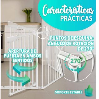 Barrera de seguridad para bebés
