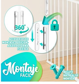 Barrera de seguridad para bebés