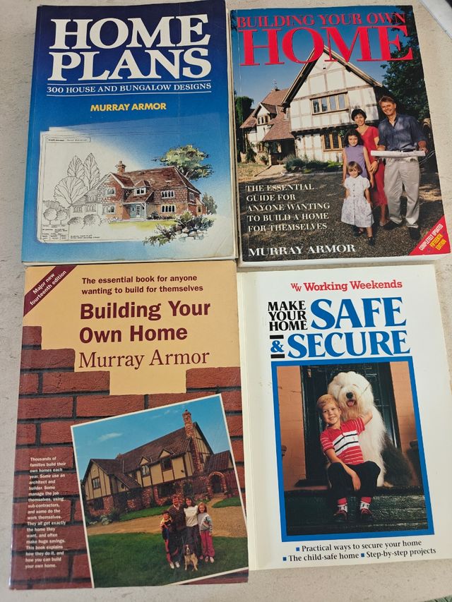 3 Libros Construcción Murray Armor HOME BUILDING